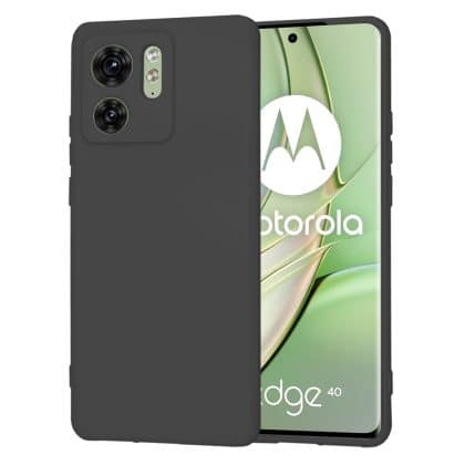 Techsuit SoftFlex - θήκη για Motorola Edge 40 / (2023) - Μαύρο