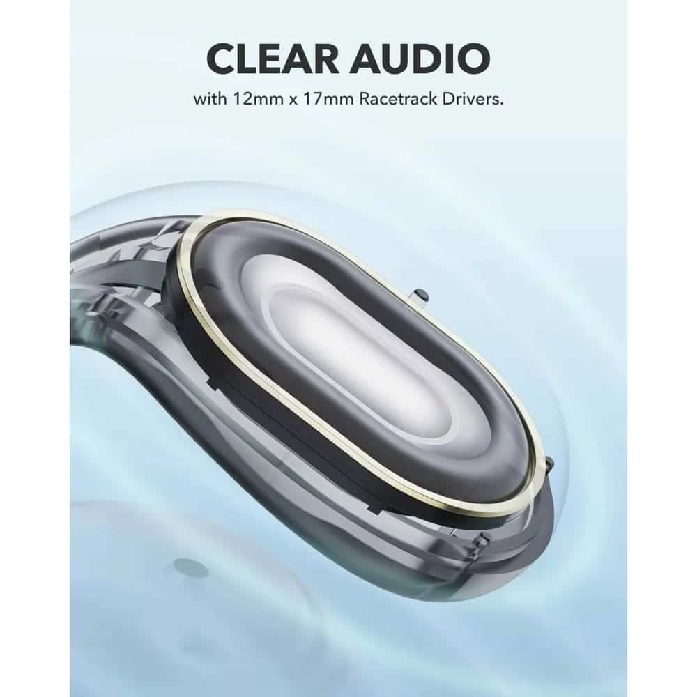 Anker - Ασύρματα Ακουστικά SoundCore C30i (A3330G11) - Bluetooth 5.3, Ανοιχτό Αυτί, IPX4, Μείωση Θορύβου, Μικρόφωνο - Μαύρο - Image 2