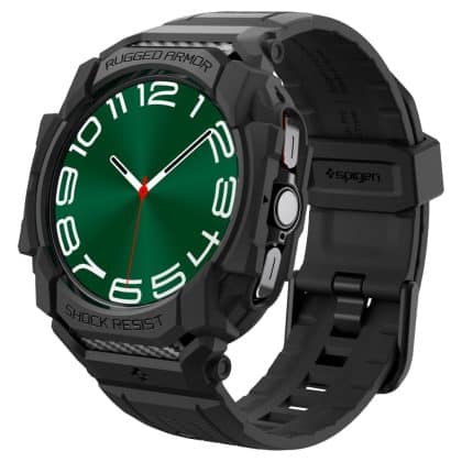 Spigen Rugged Armor Pro Samsung Watch Ultra 47mm μαύρο/ματ ACS08427