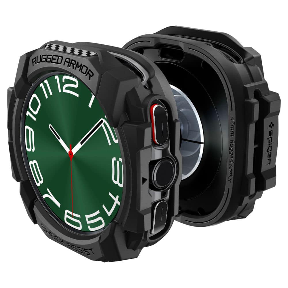 Spigen Rugged Armor Samsung Watch Ultra 47mm μαύρο/ματ ACS08426 - Image 3