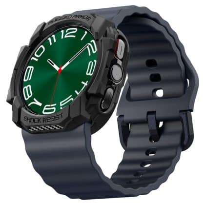 Spigen Rugged Armor Samsung Watch Ultra 47mm μαύρο/ματ ACS08426