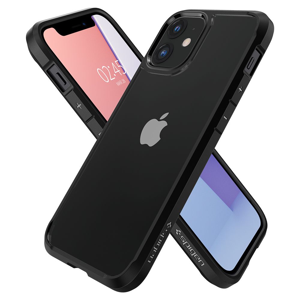 Spigen Ultra Hybrid - θήκη για Apple iPhone 12 / Pro - Μαύρο - Image 5