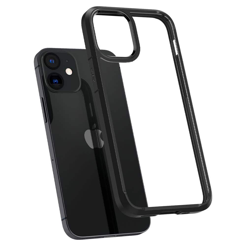 Spigen Ultra Hybrid - θήκη για Apple iPhone 12 / Pro - Μαύρο - Image 6