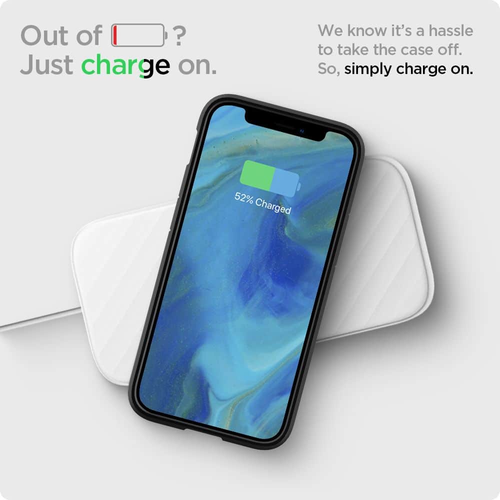 Spigen Ultra Hybrid - θήκη για Apple iPhone 12 / Pro - Μαύρο - Image 12