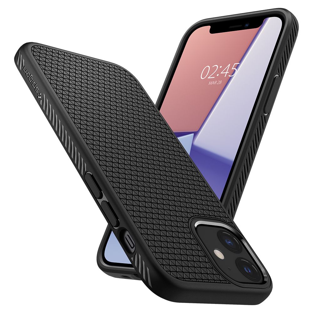 Spigen Liquid Air - θήκη για Apple iPhone 12 / Pro - Μαύρο - Image 3
