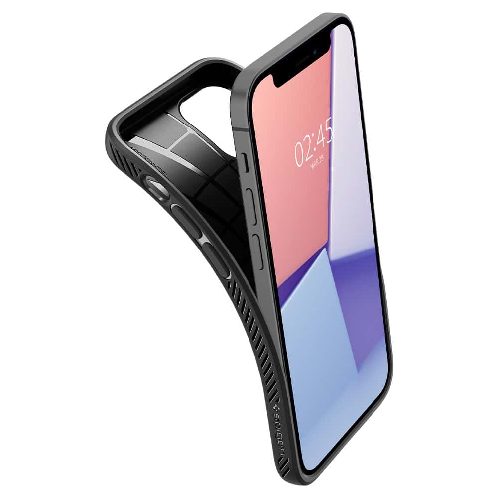 Spigen Liquid Air - θήκη για Apple iPhone 12 / Pro - Μαύρο - Image 7
