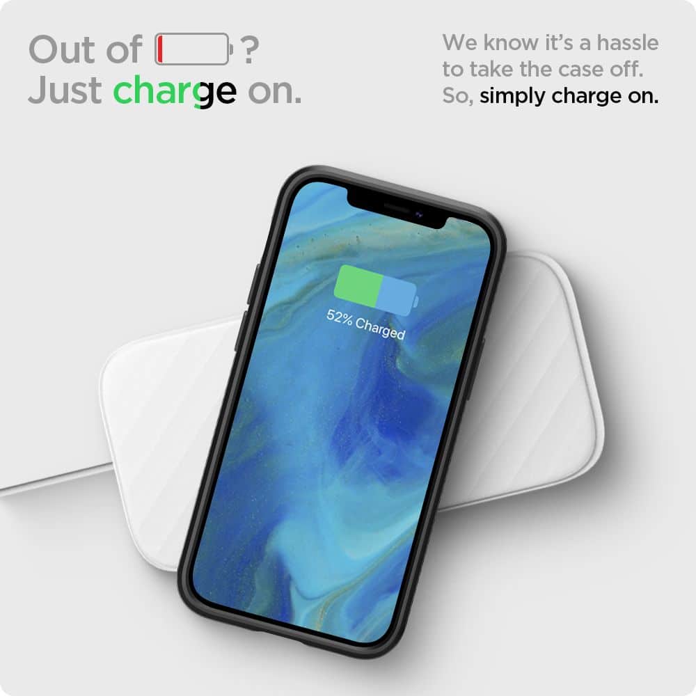 Spigen Liquid Air - θήκη για Apple iPhone 12 / Pro - Μαύρο - Image 13