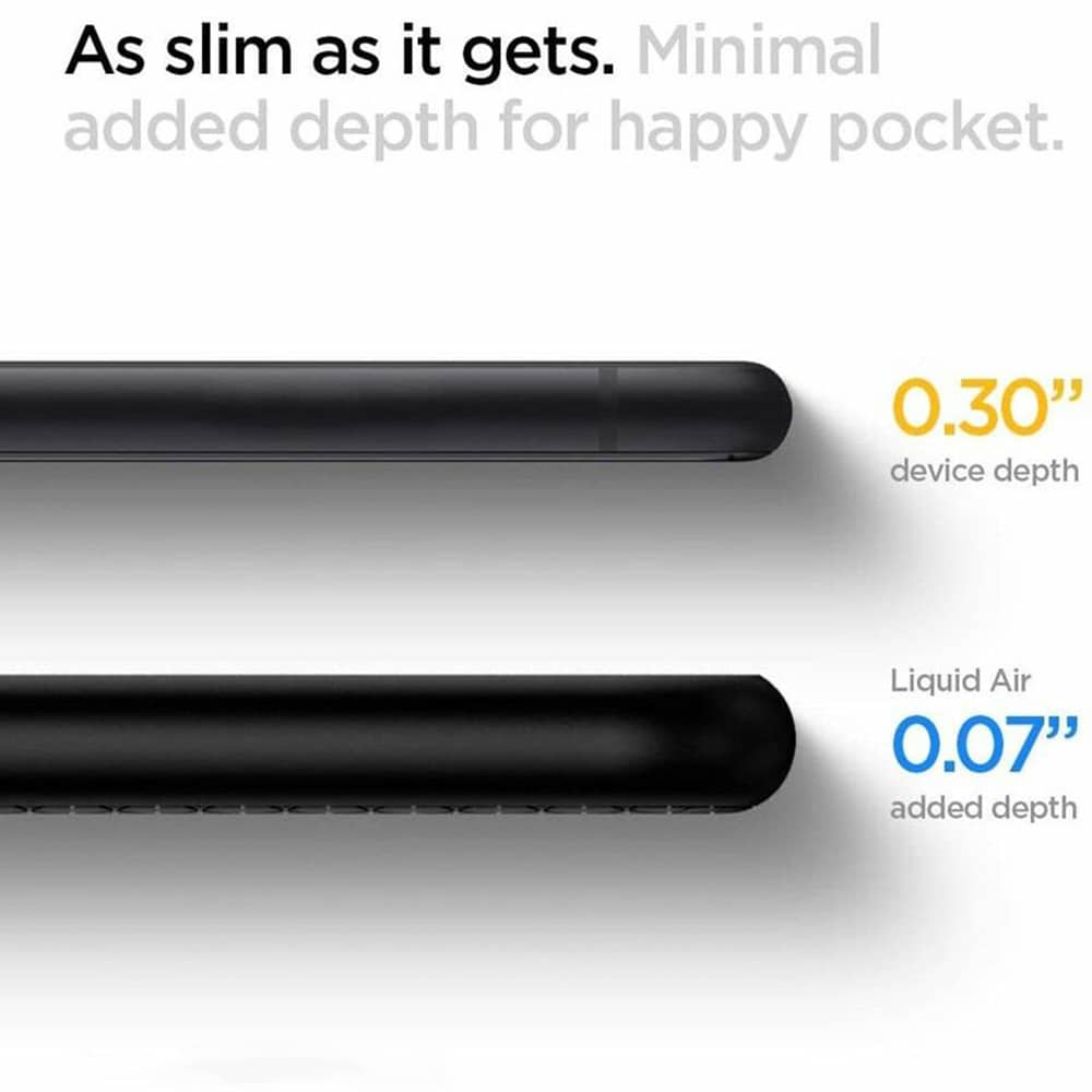 Spigen Liquid Air - θήκη για Apple iPhone 7 / 8 SE - Μαύρο - Image 3