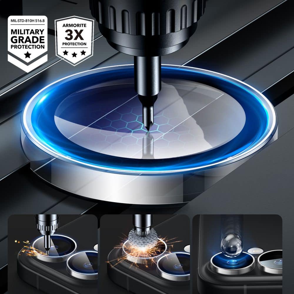 ESR Armorite προστασία κάμερας iPhone 16 / 16 Plus διαφανής - Image 5