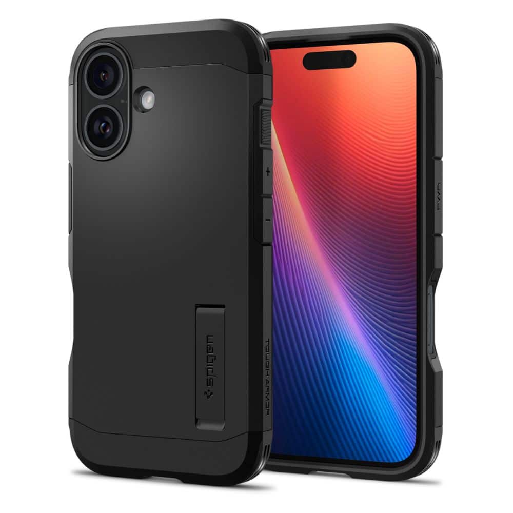 Spigen Tough Armor - θήκη για Apple iPhone 16 Plus - Μαύρο - Image 2