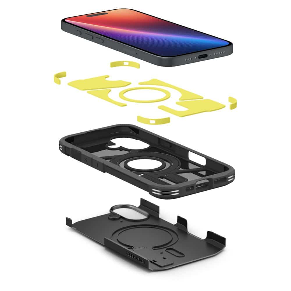 Spigen Tough Armor - θήκη για Apple iPhone 16 Plus - Μαύρο - Image 6