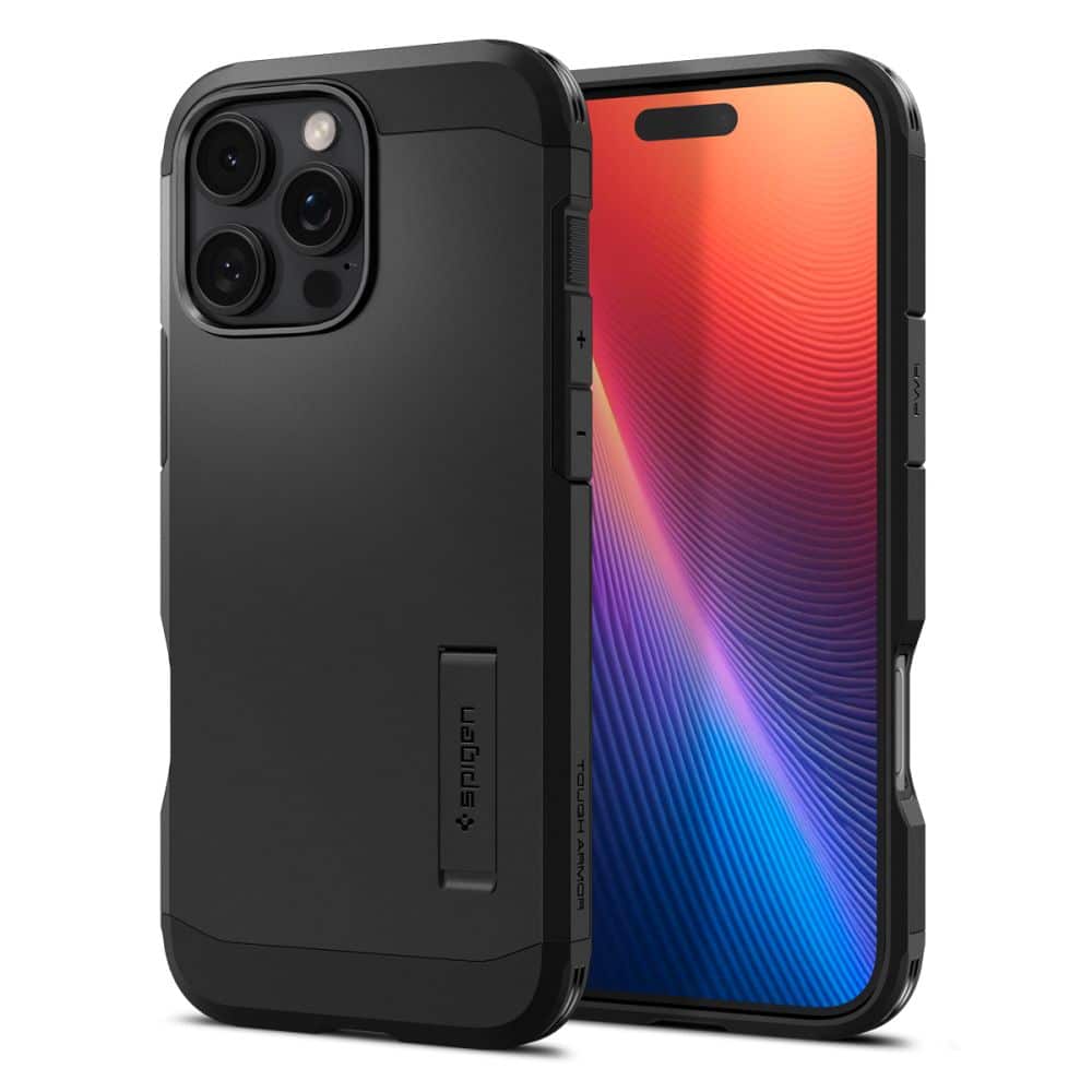 Spigen Tough Armor - θήκη για Apple iPhone 16 Pro - Μαύρο - Image 2