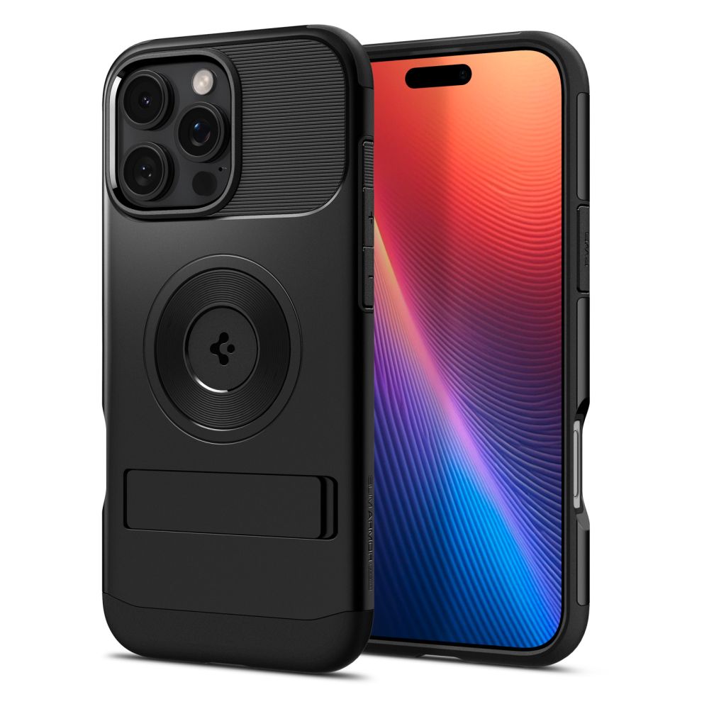 Spigen Slim Armor - θήκη για Apple iPhone 16 Pro Max - Μαύρο - Image 2