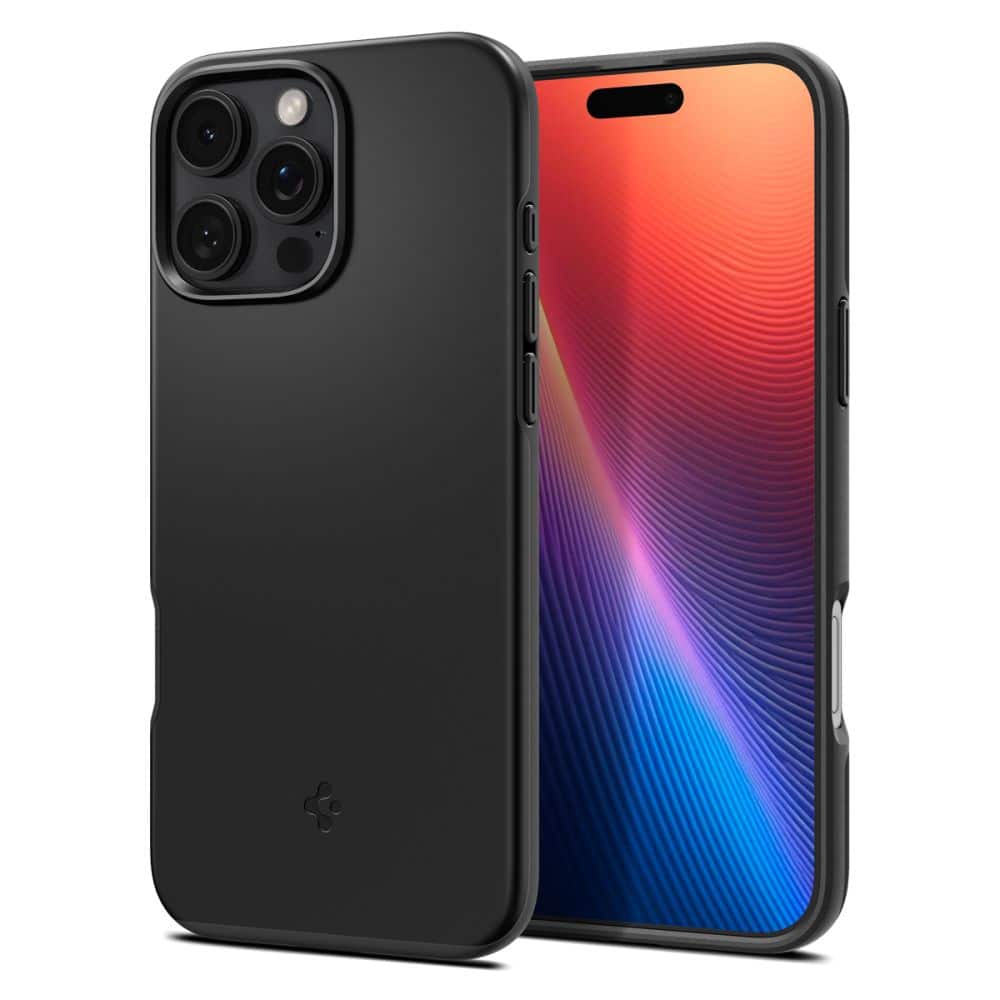 Spigen Thin Fit - θήκη για Apple iPhone 16 Pro Max - Μαύρο - Image 2