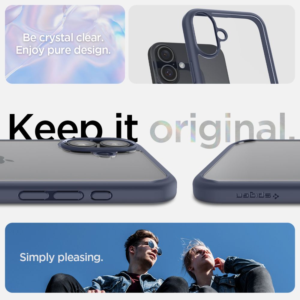 Spigen Ultra Hybrid - θήκη για Apple iPhone 16 - Μπλε - Image 6
