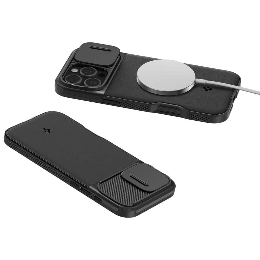 Spigen Optik Armor - θήκη για Apple iPhone 16 Pro Max - Μαύρο - Image 5