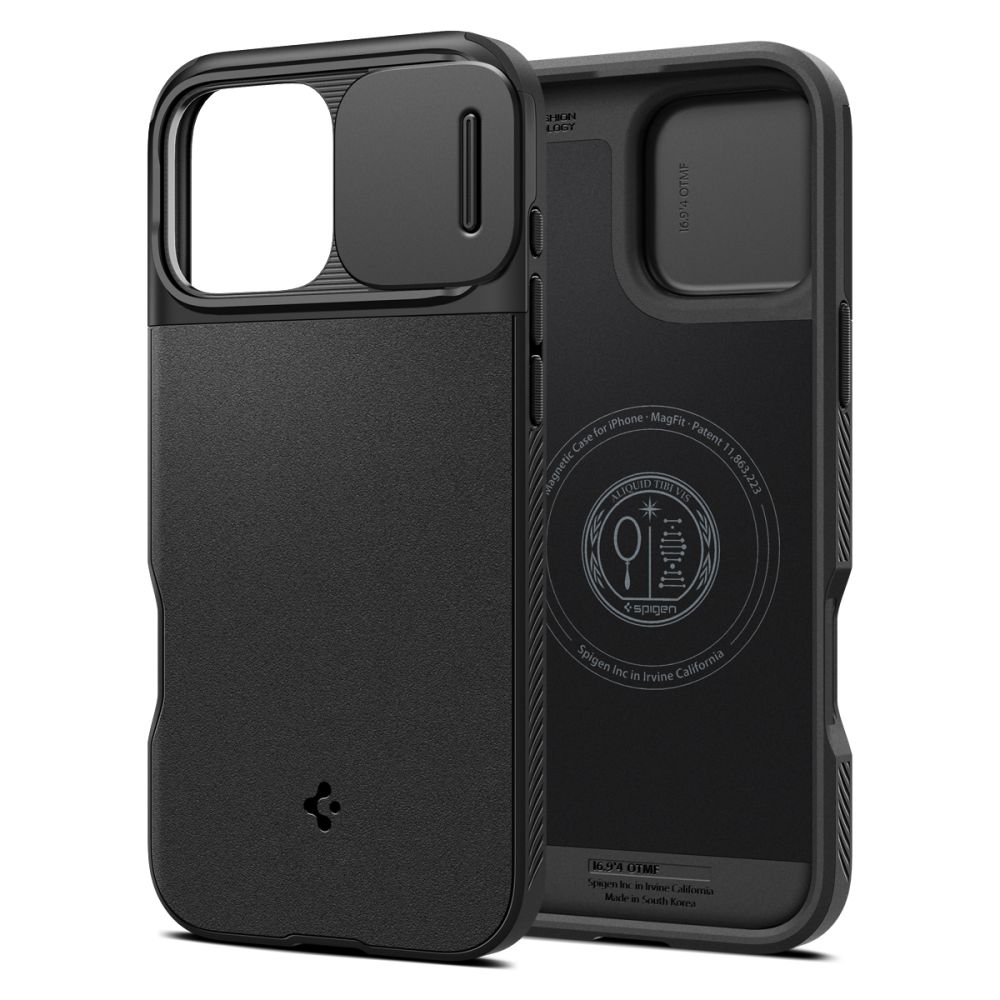Spigen Optik Armor - θήκη για Apple iPhone 16 Pro Max - Μαύρο - Image 2