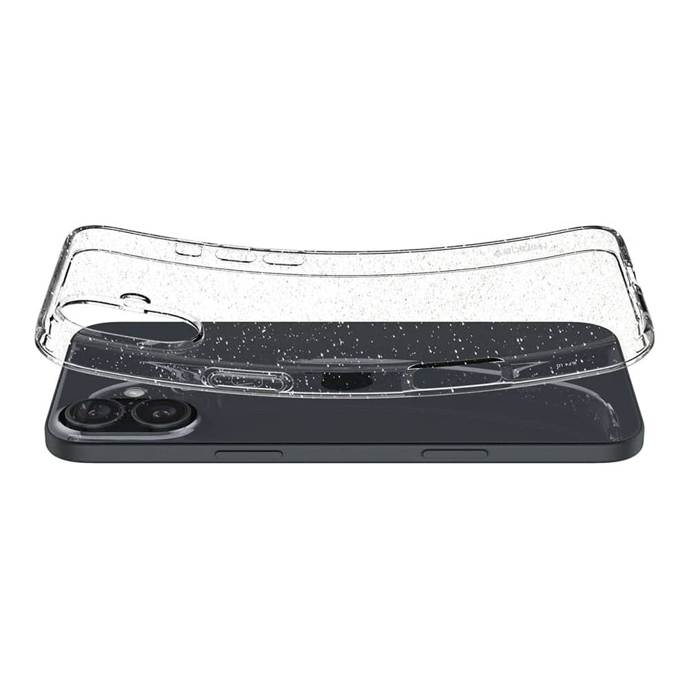 Spigen Liquid Crystal Glitter - θήκη για Apple iPhone 16 Plus - Διάφανο - Image 4
