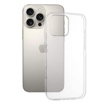 Techsuit Clear Silicone - θήκη για Apple iPhone 16 Pro Max - Διάφανο