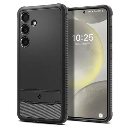 Spigen Rugged Armor - θήκη για Samsung Galaxy S24 FE - Μαύρο