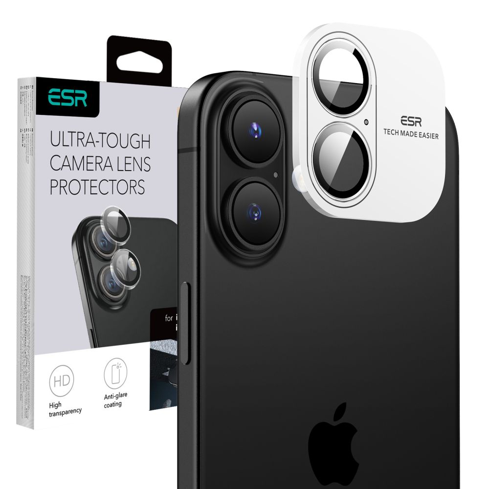 ESR Armorite προστασία κάμερας iPhone 16 / 16 Plus διαφανής - Image 7