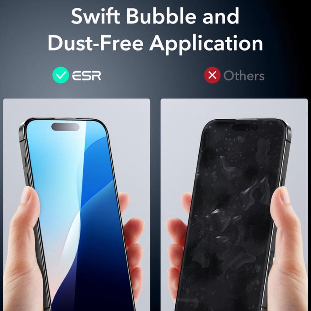 ESR Σκλήρο γυαλί Armorite iPhone 16 Pro διαφανές - Image 6