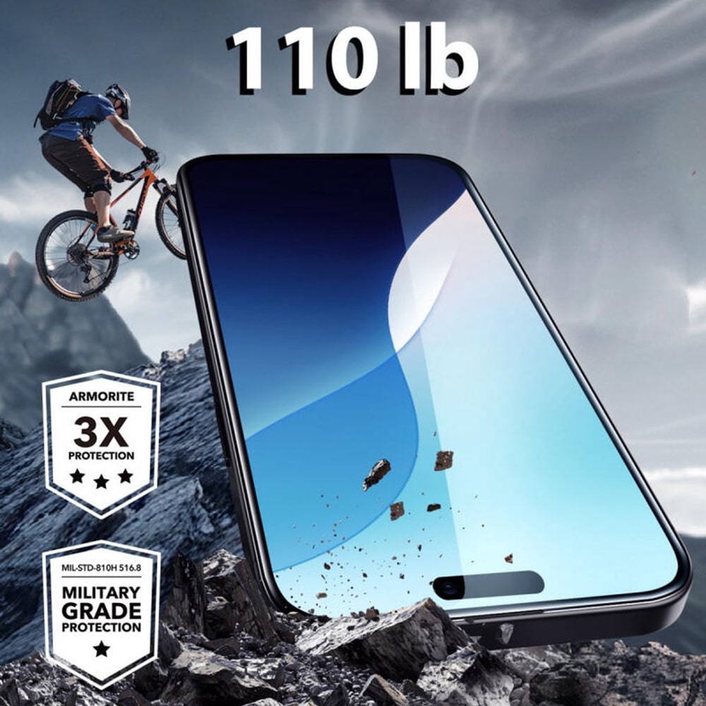 ESR Σκλήρο γυαλί Armorite iPhone 16 Pro διαφανές - Image 4
