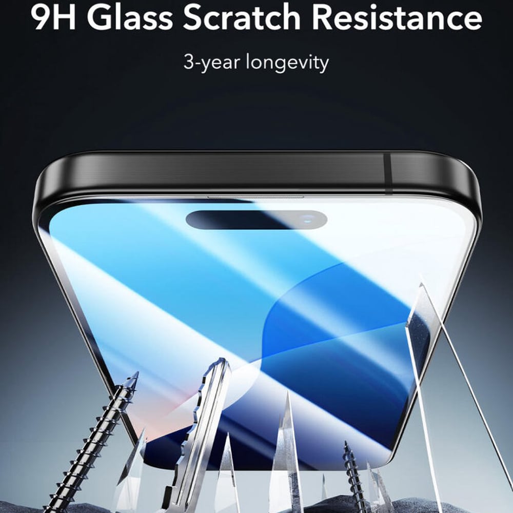 ESR Σκλήρο γυαλί Armorite iPhone 16 Pro διαφανές - Image 3