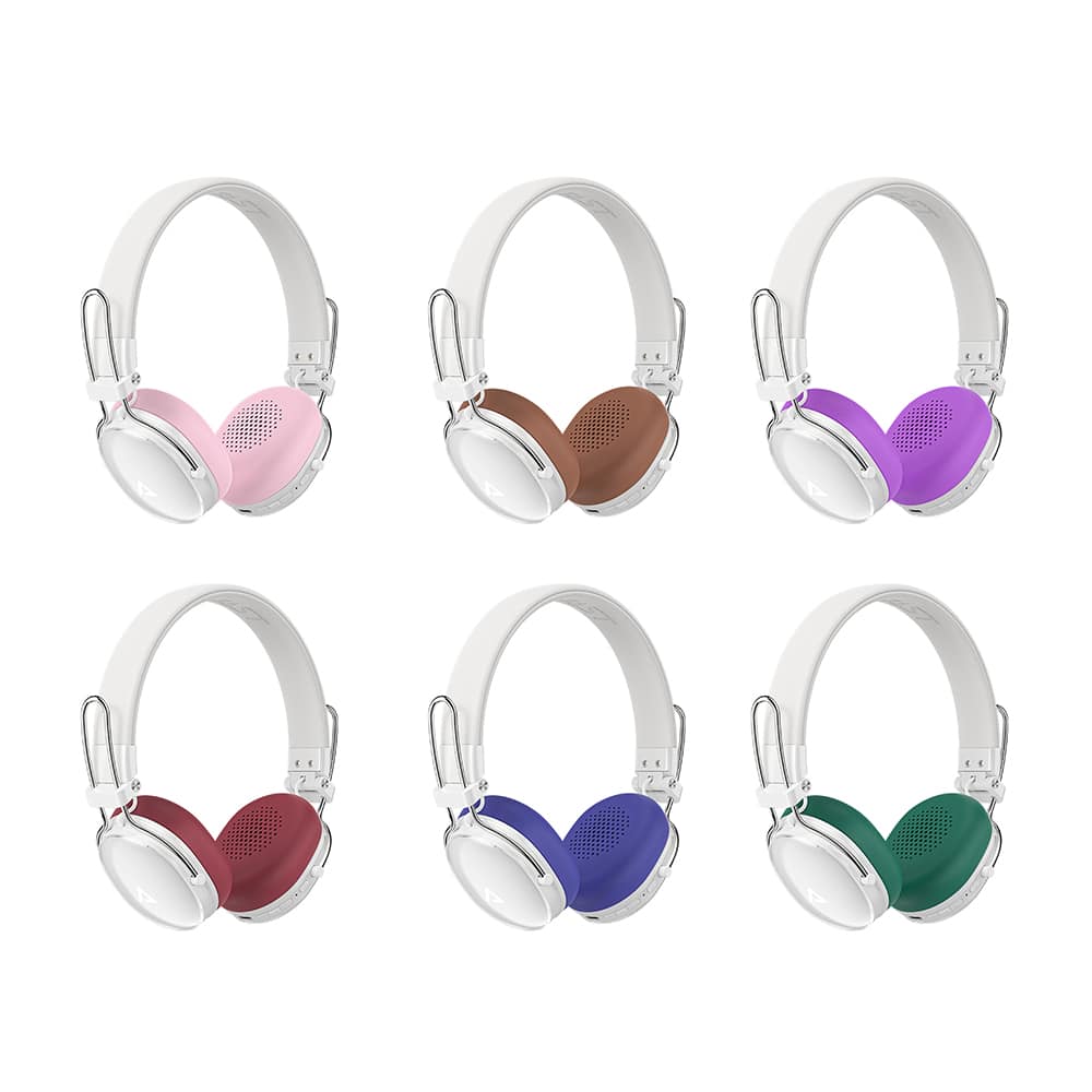Acefast - Wireless Headset (h7) - Type-C, Bluetooth 5.4, Active Noise Reduction, Ip54, 500mah, Hi-Fi Sound - Pearl White - Image 2