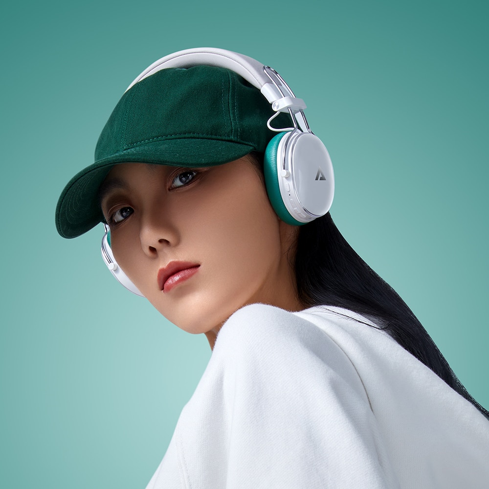 Acefast - Wireless Headset (h7) - Type-C, Bluetooth 5.4, Active Noise Reduction, Ip54, 500mah, Hi-Fi Sound - Pearl White - Image 6
