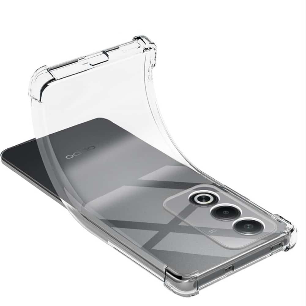 Techsuit Shockproof Clear Silicone - θήκη για Oppo A80 - Διάφανο - Image 4