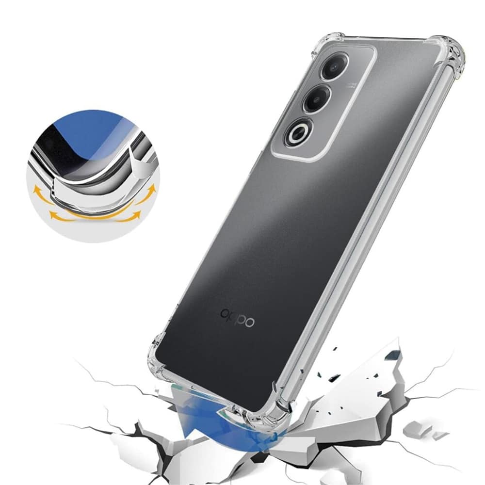 Techsuit Shockproof Clear Silicone - θήκη για Oppo A80 - Διάφανο - Image 6