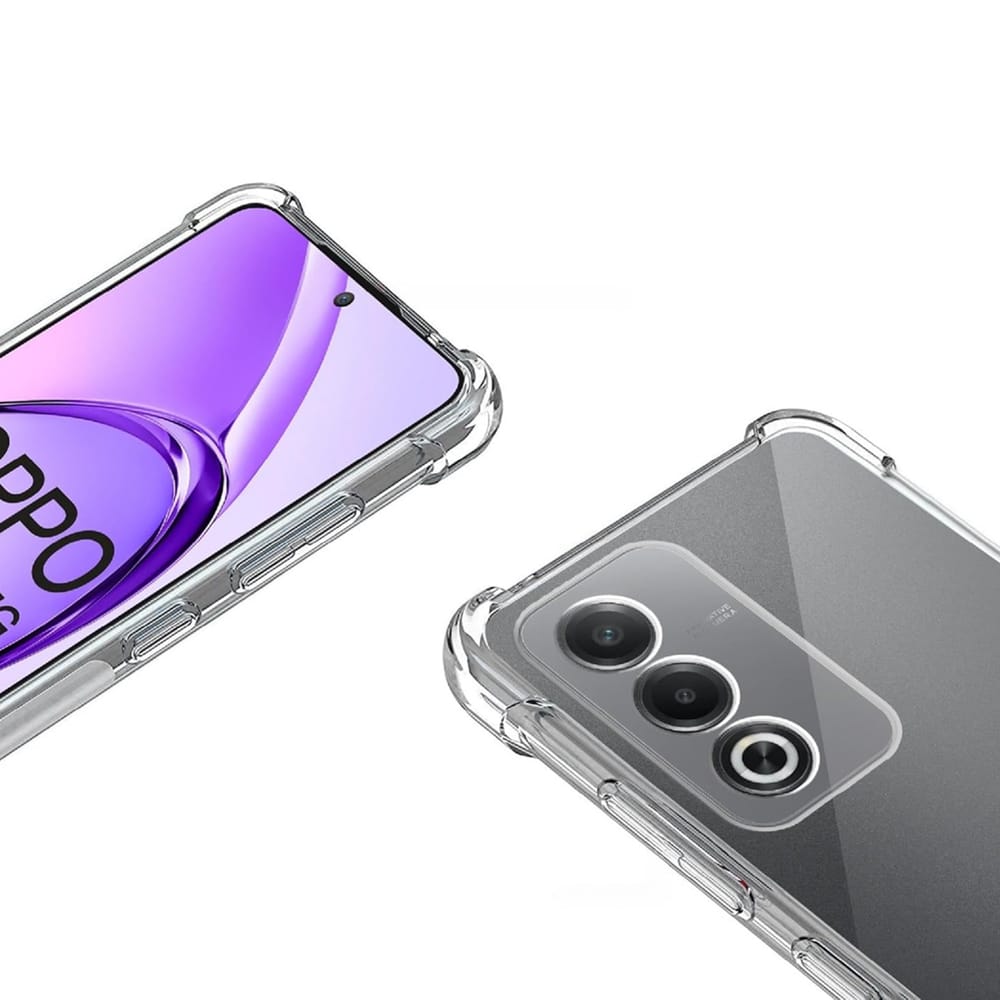 Techsuit Shockproof Clear Silicone - θήκη για Oppo A80 - Διάφανο - Image 3