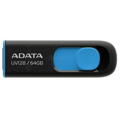 USB-A 3.2 Flashdrive Adata Uv128, 64gb Auv128-64g-Rbe