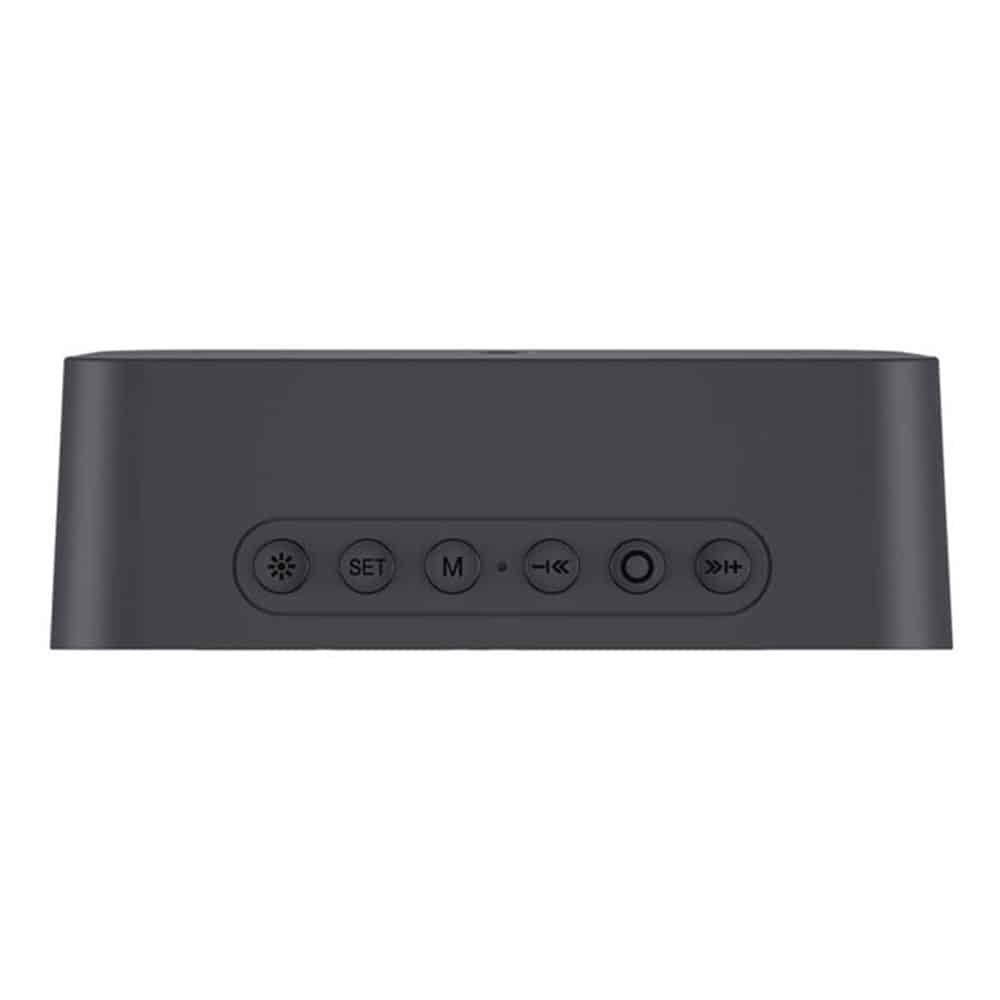 Havit - Wireless Bluetooth Speaker M3 - Alarm Clock, Radio, Bluetooth 5.0, 1200mah, 3w, Aux, Micro Sd - Black - Image 4