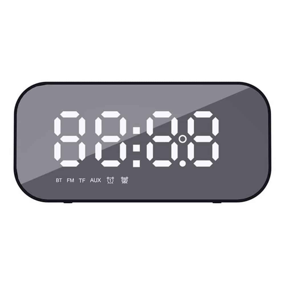 Havit - Wireless Bluetooth Speaker M3 - Alarm Clock, Radio, Bluetooth 5.0, 1200mah, 3w, Aux, Micro Sd - Black - Image 2