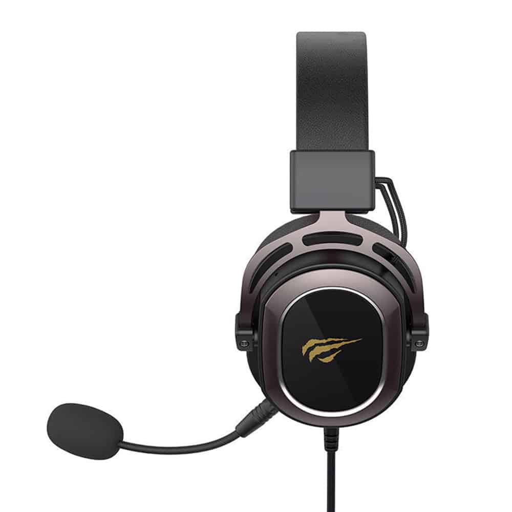 Havit - Gaming Headphones (h2008d) - 3.5mm Jack, Detachable Microphone, Adjustable - Black / Red - Image 2