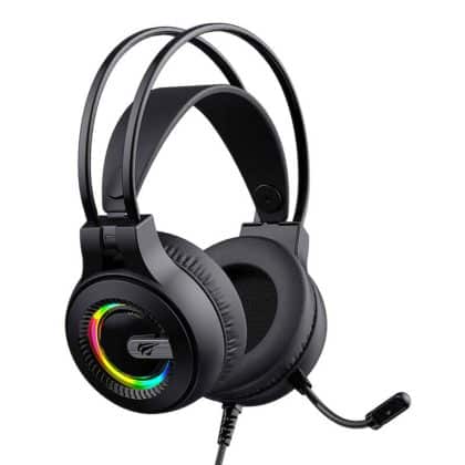 Havit - Gaming Headphones (h2040d) - With Microphone, Rgb, Usb, Jack 3.5mm - Black