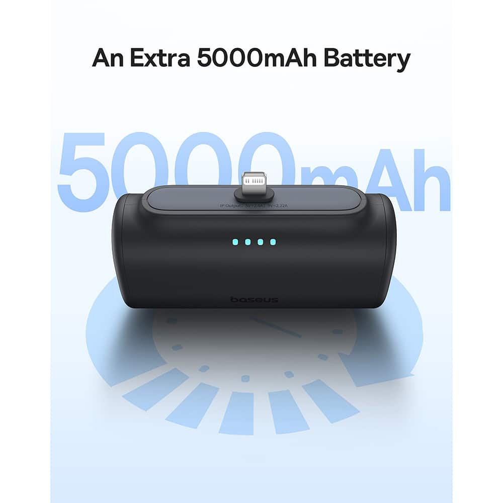 Powerbank OS-Baseus Compact IP 5000mAh 20W (μαύρο) - Image 4