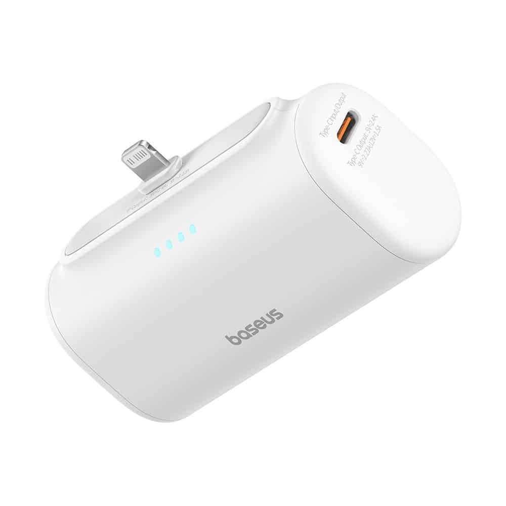 Powerbank OS-Baseus Compact IP 5000mAh 20W (λευκό) - Image 3
