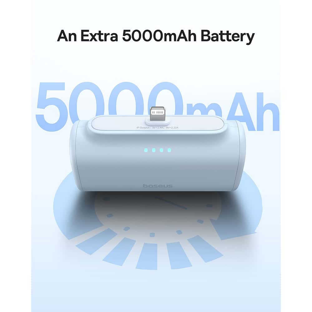 Powerbank OS-Baseus Compact IP 5000mAh 20W (μπλε) - Image 5