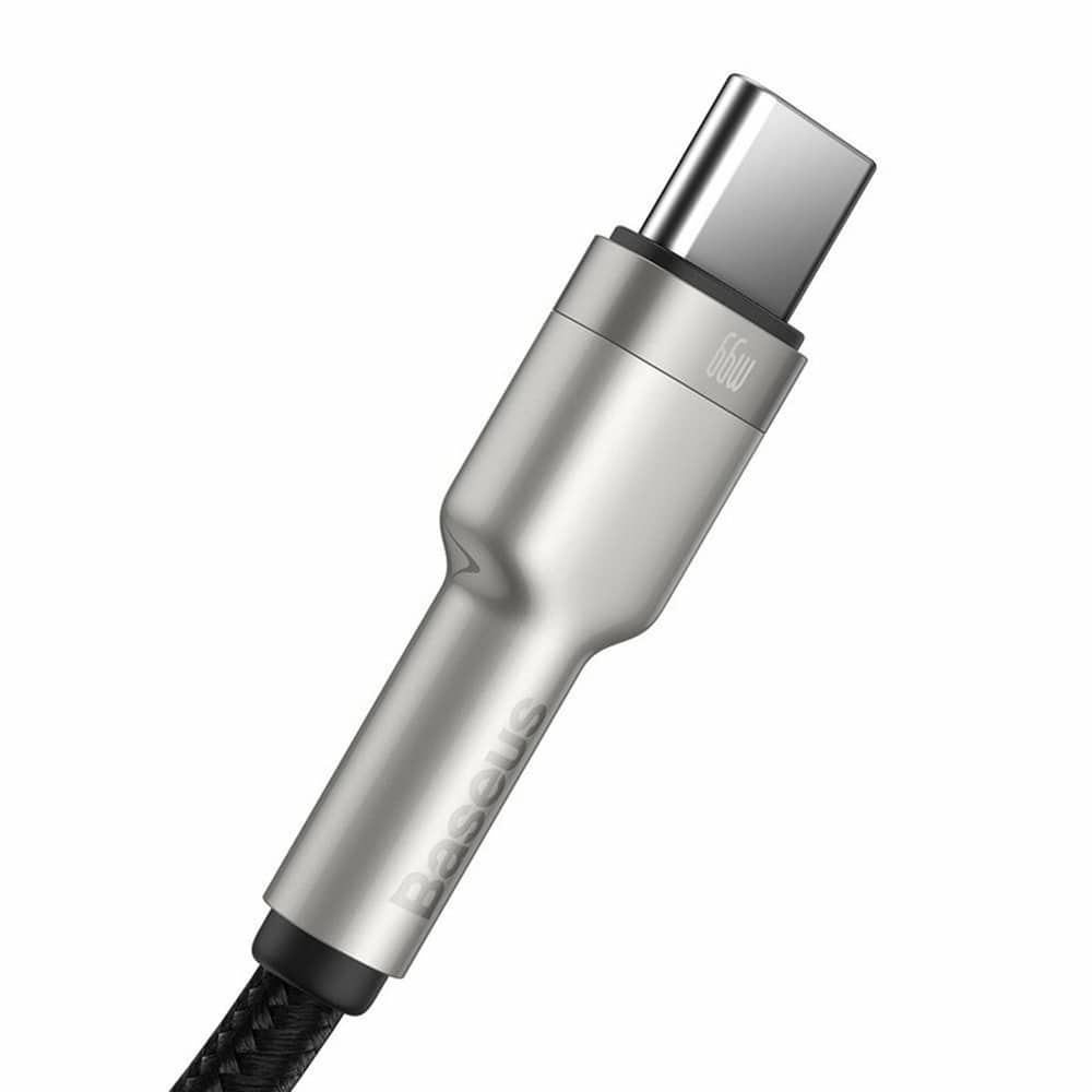 Baseus Καλώδιο USB σε USB-C Cafule, 66W, 1m (Μαύρο) - Image 6
