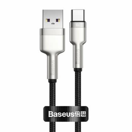 Baseus Καλώδιο USB σε USB-C Cafule, 66W, 1m (Μαύρο)