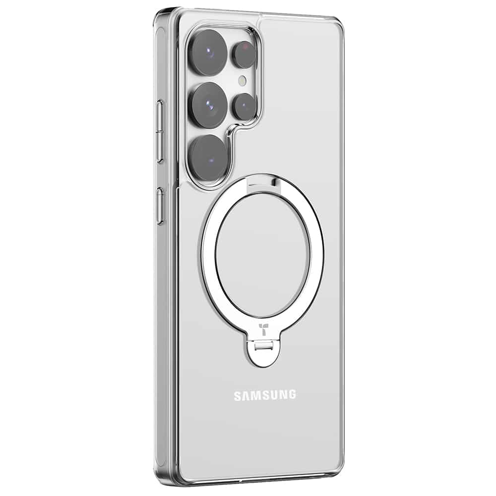 Torras Ostand Spin Series - θήκη για Samsung Galaxy S25 Ultra - Διάφανο - Image 2