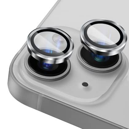 Lito για iPhone 14 / iPhone 14 Plus - S+ Προστατευτικό Γυαλί Κάμερας - Ασημί