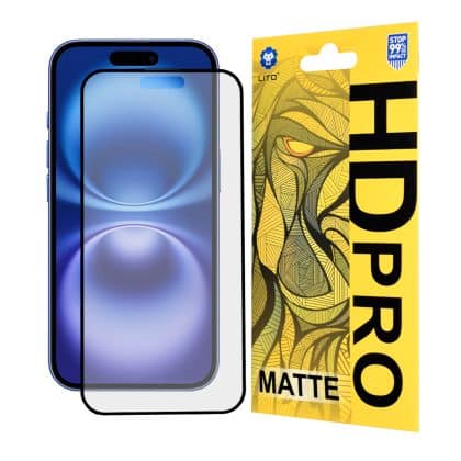 Lito Case για iPhone 16 - HD Pro Matte - Μαύρο