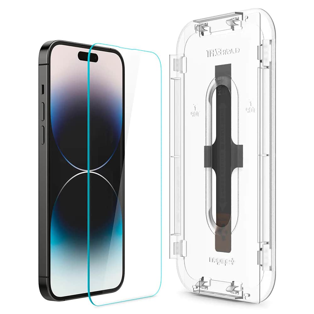 Spigen Glas.TR iPhone 14 Pro Max 2 τεμάχια "EZ FIT" AGL05202 γυαλί προστασίας - Image 3