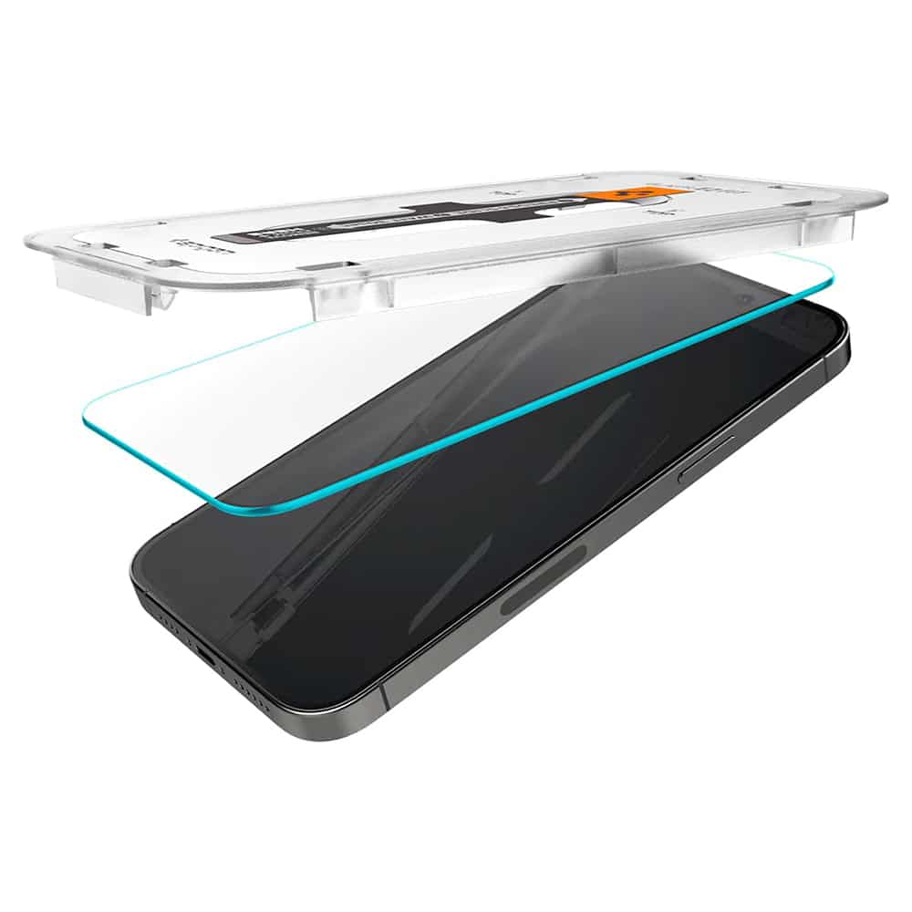 Spigen Glas.TR iPhone 14 Pro 2 τεμάχια "EZ FIT" AGL05214 προστασία οθόνης από γυαλί - Image 3
