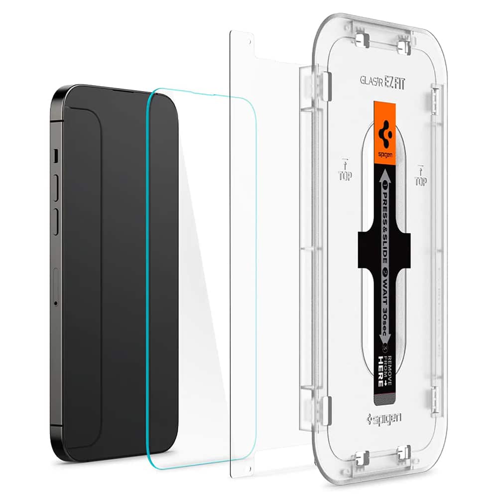 Spigen Glas.TR iPhone 14 Pro 2 τεμάχια "EZ FIT" AGL05214 προστασία οθόνης από γυαλί - Image 4