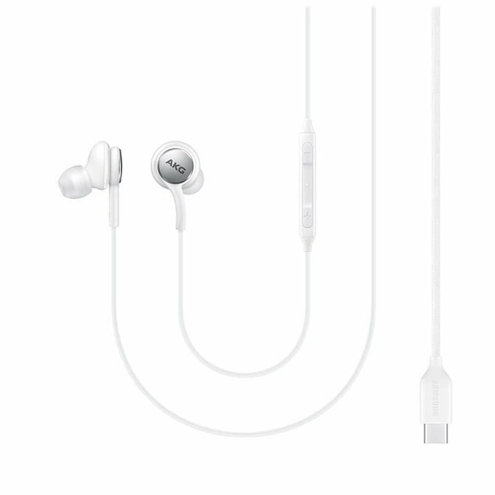 Samsung AKG wired in-ear headphones USB Type C (Λευκό) (EO-IC100BWEGEU) - Image 3